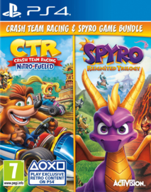 Ps4 Crash Team Racing Nitro Fueled + Spyro Reignited Trilogy [Nieuw]