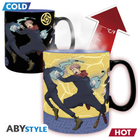 Jujutsu Kaisen Mok Heat Change Group 460 ML - ABYstyle [Nieuw]