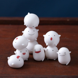 Studio Ghibli The Boy And The Heron Figure Set Nosechara Warawara - Benelic [Nieuw]