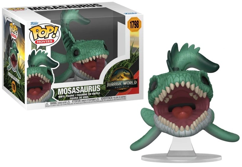 Jurassic World Rebirth Funko Pop Mosasaurus #1798 [Nieuw]