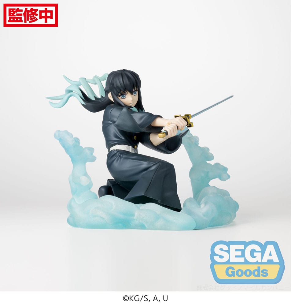 Demon Slayer: Kimetsu no Yaiba Xross Link Anime PVC Figure Muichiro Tokito Hashira Training Arc 11 cm - Sega [Nieuw]