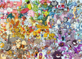 Pokemon Puzzle Group Challenge (1000 stukjes) - Ravensburger [Nieuw]