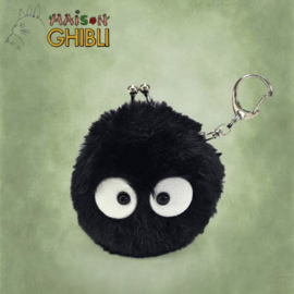 Studio Ghibli My Neighbor Totoro Funwari Mini Plush Coin Purse Soot Sprite - Semic [Nieuw]