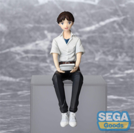 Rebuild of Evangelion PM Perching PVC Figure Shinji Ikari Evangelion New Theatrical Edition 14 cm - Sega [Nieuw]