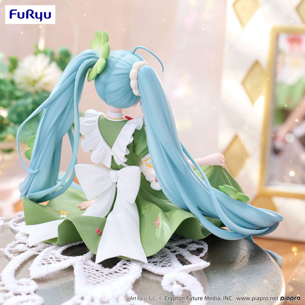 Hatsune Miku Noodle Stopper Figure Flower Fairy Clover 15 cm - FuRyu [Nieuw]