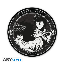 Death Note Onderzetter L & Light Keramiek - Abystyle [Nieuw]