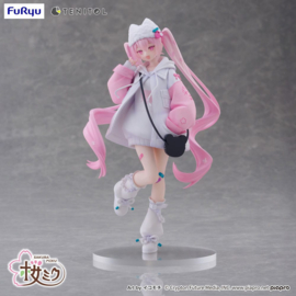Hatsune Miku Tenitol PVC Figure Sakura Miku Cool style [petit] 19 cm - Furyu [Nieuw]