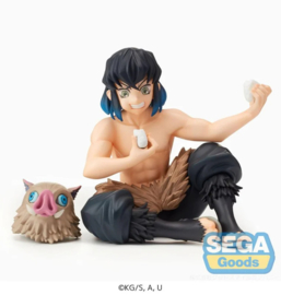 Demon Slayer Figure Inosuke Hashibira Chokonose Perching SPM - Sega [Nieuw]