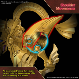 Yu-Gi-Oh!  Amplified The Winged dragon of Ra Model Kit - Bandai [Nieuw]