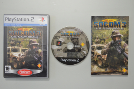 Ps2 SOCOM 3 U.S. Navy SEALs (Platinum)