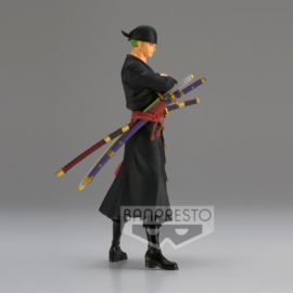 One Piece Figure Roronoa Zoro the Grandline Series Wanokuni 17 cm - Banpresto [Nieuw]