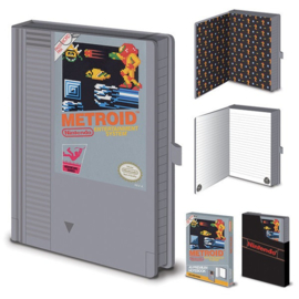 Nintendo NES A5 Premium Notebook Metroid Cartridge - Pyramid International [Nieuw]