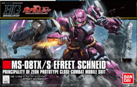 Gundam Model Kit HG 1/144 MS-08TX/S Efreet Schneid Principality of Zeon Prototype Close Combat Mobile Suit - Bandai [Nieuw]