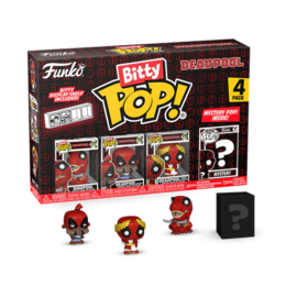 Marvel Deadpool Bitty Pop 4 Pack - Dinopool [Nieuw]