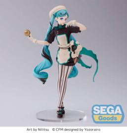 Hatsune Miku Figure Miku Luminasta Bitter Patissier 21 cm [Nieuw]