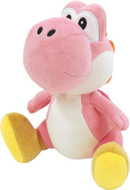 Nintendo Super Mario Knuffel Yoshi Sitting Roze 20 cm - Together+ [Nieuw]