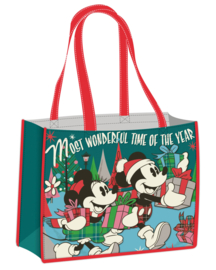 Disney Mickey & Minnie Shopping Bag Most Wonderful Time Of The Year [Nieuw]