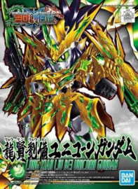 Gundam Model Kit SD Sangoku Soketsuden Long Xian Liu Bei Unicorn Gundam - Bandai [Nieuw]