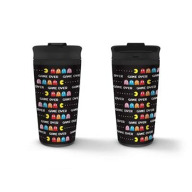 Pac Man Metal Travel Mug Game Over 450 ml - Pyramid [Nieuw]