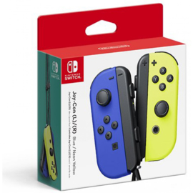 Nintendo Switch Joy-Con Controller Paar (Blue/Neon Yellow) - Nintendo [Nieuw]