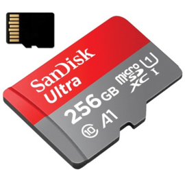 Sandisk Ultra Geheugenkaart 256 GB micro SD ULTRA - Sandisk [Nieuw]