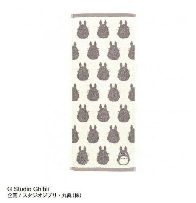 Studio Ghibli My Neighbor Totoro Handdoek Grey Totoro 33 x 80 cm - Benelic [Nieuw]