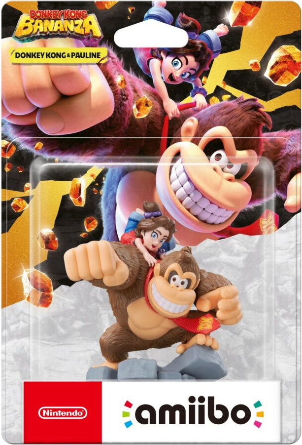 Donkey Kong Bananza Amiibo Donkey Kong & Pauline [Nieuw]