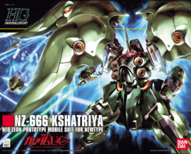 Gundam Model Kit HG 1/144 NZ-666 Kshatriya - Bandai [Nieuw]