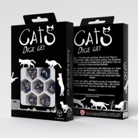 CATS Dice Set of 7 Mittens - Q Workshop [Nieuw]