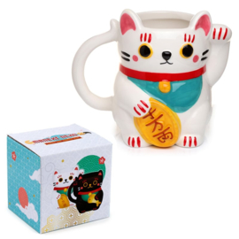 Maneki Neko 3D Mok 450 ML [Nieuw]