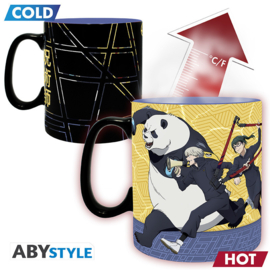 Jujutsu Kaisen Mok Heat Change Group 460 ML - ABYstyle [Nieuw]