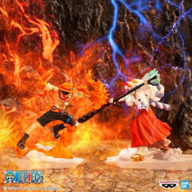 One Piece Figure Portgas D. Ace Senkozekkei 1/2 - Banpresto [Nieuw]