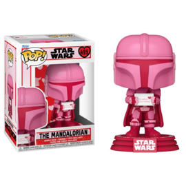 Star Wars Valentine Funko Pop The Mandalorian #495 [Nieuw]