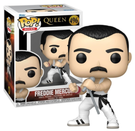 Queen Funko Pop Freddy Mercury (White Singlet) #496 [Pre-Order]