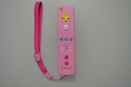 Nintendo Wii Mote + Motion Plus (Peach Editie) - met beschermhoes