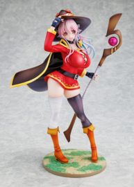 Super Sonico x Konosuba PVC Statue 1/7 Super Sonico Megumin collaboration Ver. 25 cm - Kadokawa [Nieuw]