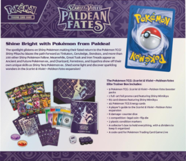 Pokemon TCG - Scarlet & Violet Paldean Fates Elite Trainer Box (ETB) [Nieuw]