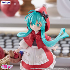 Hatsune Miku Desktop Fairy PVC Figure Hatsune Miku Little red riding hood Ver. 16 cm - Furyu [Nieuw]