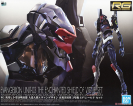 Neon Genesis Evangelion Model Kit RG 1/144 Evangelion Unit 03 The Enchanted Shield Of Virtue Set - Bandai [Nieuw]