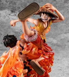 One Piece Figure Luffy & Ace Bond between brothers 20th Limited P.O.P NEO-Maximum 25 cm - Megahouse [Pre-Order]