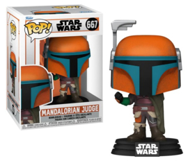 Star Wars The Mandalorian Funko Pop Mandalorian Judge #667 [Nieuw]