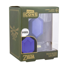 Nintendo The Legend of Zelda Icon Light Blue Rupee - Paladone [Nieuw]