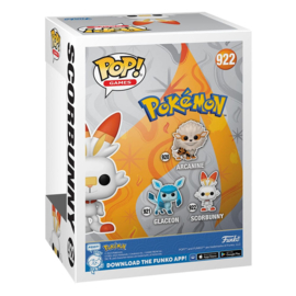 Pokemon Funko Pop Scorbunny #922 [Nieuw]