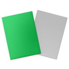 Dragon Shield Matte Dual Apple Green & Silver Sleeves Standard Size (100) [Nieuw]