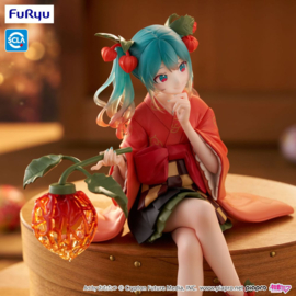Hatsune Miku Noodle Stopper PVC Figure Flower Fairy Winter Cherry 15 cm - Furyu [Nieuw]