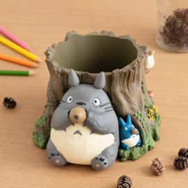 Studio Ghibli My Neighbor Totoro Planter Frame Totoro tree trunk 17.5cm - Benelic [Nieuw]