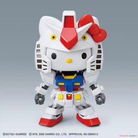 Gundam Model Kit SD EX-Standard Hello Kitty / RX-78-2 Gundam - Bandai [Nieuw]