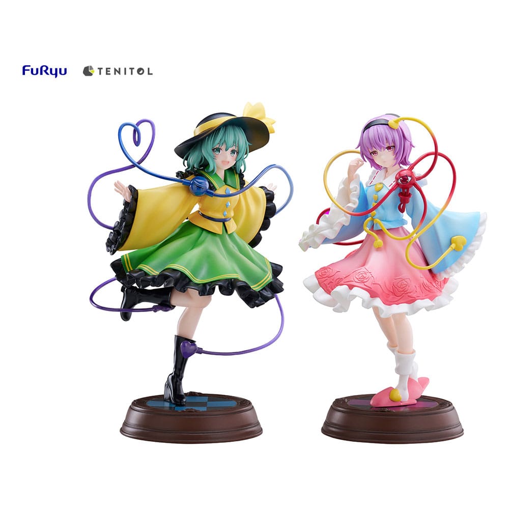 Touhou Project Figure Koishi Komeiji & Satori Komeiji Tenitol 22 cm - FuRyu [Nieuw]