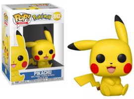 Pokemon Funko Pop Pikachu (Sitting) #842 [Nieuw]