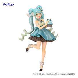 Hatsune Miku Figure Miku Chocolate Mint (Pearl Color) Sweet Sweets Series  - Furyu [Nieuw]